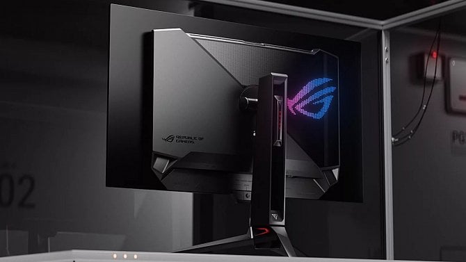 OLED herní monitory od Asusu. 240Hz panely s HDR, speciální grafenové chlazení místo větráků