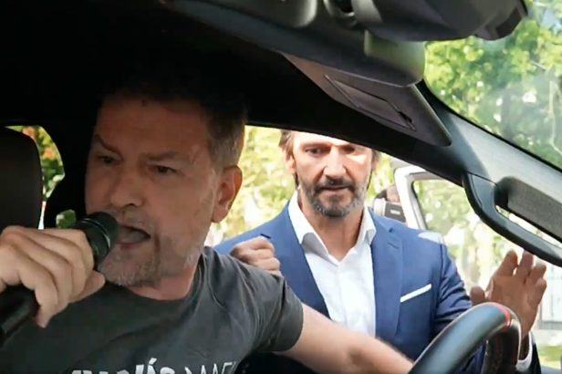 Matovič se porval s Kaliňákem. Potyčku musela ukončit policie