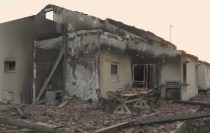 V kibucu Beeri rabovali teroristé Hamásu, nyní slouží jako izraelská vojenská základna V kibucu Beeri rabovali teroristé Hamásu, nyní slouží jako izraelská vojenská základna