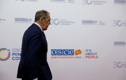 Přítomnost Lavrova na jednání OBSE vyvolala rozpory a napětí