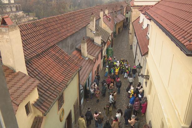 Hrad hodlá oživit Zlatou uličku, v jejích domcích chce mít tradiční řemesla