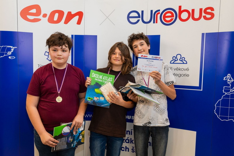 Do finále vědomostní soutěže E.ON EUROREBUS jde 360 žáků a studentů