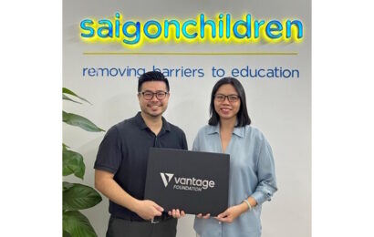 Vantage Foundation podporuje organizaci Saigon Children’s Charity Vantage Foundation podporuje organizaci Saigon Children’s Charity