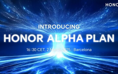 Značka HONOR představí na veletrhu MWC 2025 novou strategickou iniciativu HONOR ALPHA PLAN