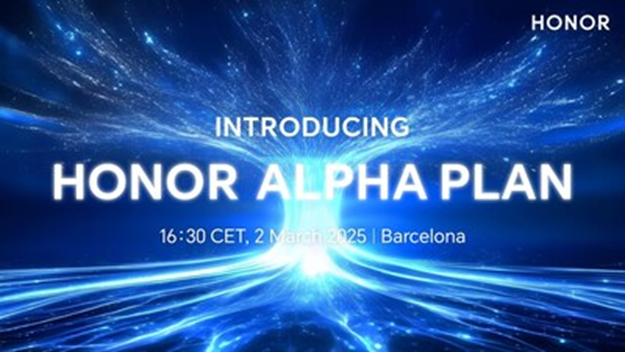Značka HONOR představí na veletrhu MWC 2025 novou strategickou iniciativu HONOR ALPHA PLAN Značka HONOR představí na veletrhu MWC 2025 novou strategickou iniciativu HONOR ALPHA PLAN