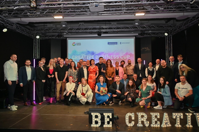 Soutěž Creative Business Cup ovládl startup Graphic Standard s aplikací pro marketéry využívající umělou inteligenci