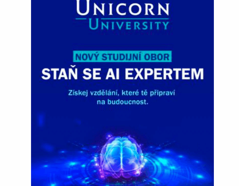 Unicorn Vysoká škola otevírá nový bakalářský obor Umělá inteligence