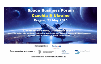 Do Česka přijíždí dosud největší mise ukrajinských expertů v oblasti kosmických technologií