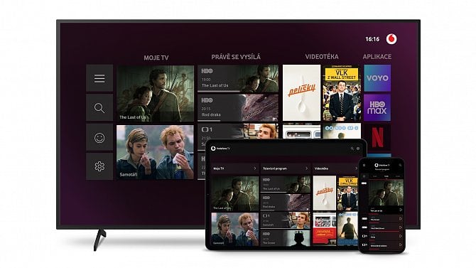 Vodafone spouští vlastní filmové kanály, nabídnou výběr filmů a jen jednu reklamu