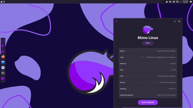 Rhino Linux má prostředí UBXI, Microsoft otevírá kód WSL