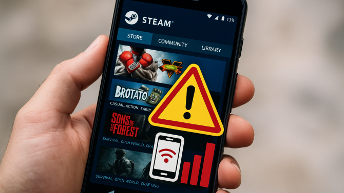 Steam má velký problém: Sežere vaše měsíční mobilní data během pár minut používání