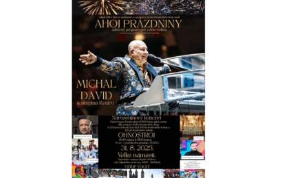 Již tuto neděli Ahoj prázdniny s koncertem Michala Davida a ohňostrojem