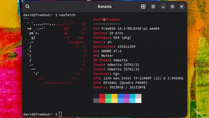 Jak se žije s FreeBSD na desktopu po 15 letech v Linuxu