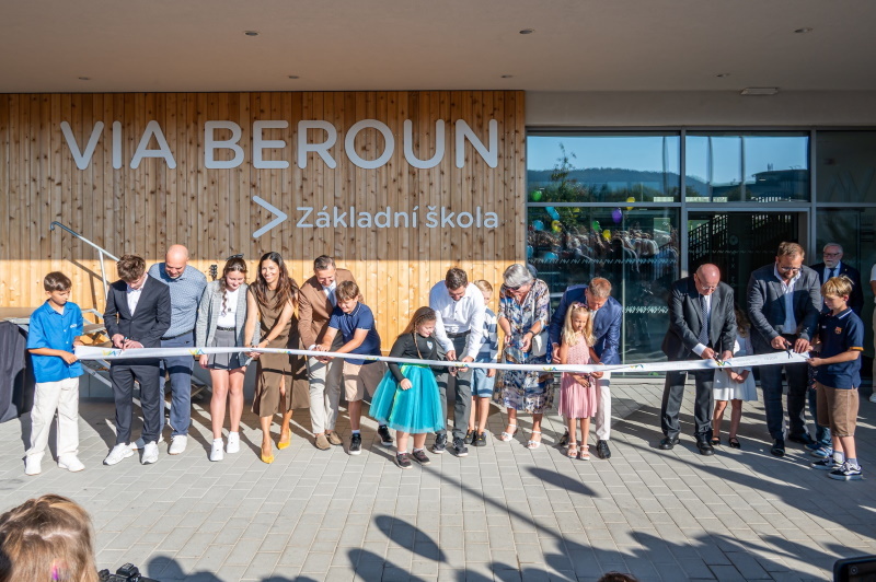 Od školky po gymnázium: VIA Beroun otevírá rozsáhlý vzdělávací kampus. Bilingvní a s důrazem na kritické myšlení
