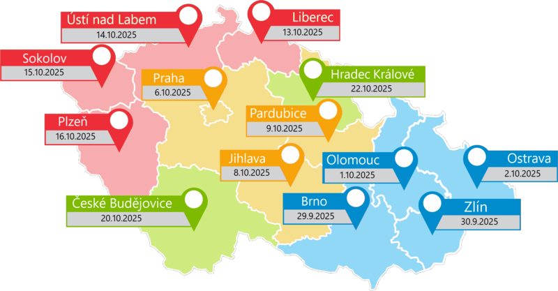 Největší česká konference o technologiích ve vzdělávání míří do regionů: Roadshow pro školy 2025