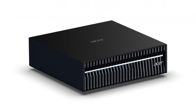 Acer ukázal miniaturní desktop Veriton GN100 s AI výkonem na úrovni superpočítačů. Acer ukázal miniaturní desktop Veriton GN100 s AI výkonem na úrovni superpočítačů.