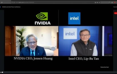 Nvidia investuje 5 miliard dolarů do Intelu, propojí x86 CPU a RTX GPU