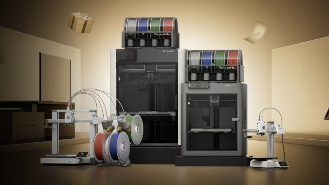 Obří slevobraní v podání Bambu Lab. 3D tiskárny od 179 eur nebo filamenty za méně než jeden oběd Obří slevobraní v podání Bambu Lab. 3D tiskárny od 179 eur nebo filamenty za méně než jeden oběd