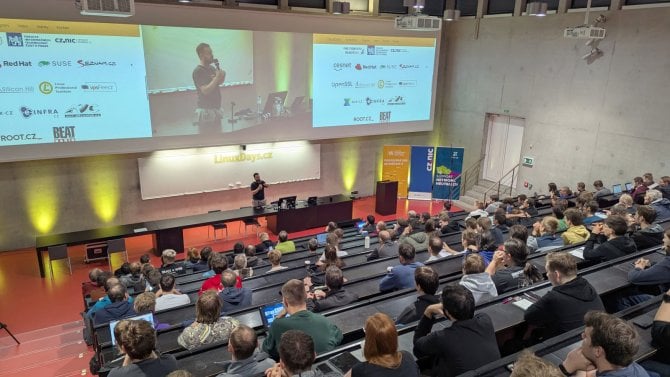 Galerie ze soboty na konferenci LinuxDays 2025 Galerie ze soboty na konferenci LinuxDays 2025