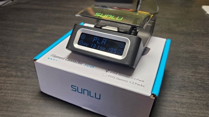 Minirecenze Sunlu Filament Connector: jednoduché a funkční řešení, jak využít každý metr filamentu Minirecenze Sunlu Filament Connector: jednoduché a funkční řešení, jak využít každý metr filamentu