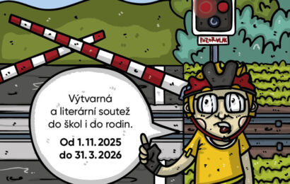 Koleje nejsou hřiště, už vůbec ne zkratka. Soutěž Markétiny dopravní výchovy startuje s novým tématem, tentokrát bezpečnost na kolejích