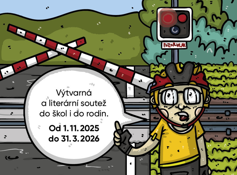 Koleje nejsou hřiště, už vůbec ne zkratka. Soutěž Markétiny dopravní výchovy startuje s novým tématem, tentokrát bezpečnost na kolejích Koleje nejsou hřiště, už vůbec ne zkratka. Soutěž Markétiny dopravní výchovy startuje s novým tématem, tentokrát bezpečnost na kolejích