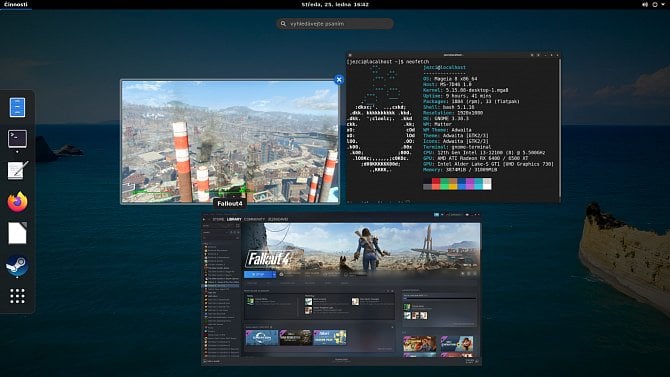 Stařičké Direct3D 7 nad Vulkanem, pro stejné API pak HDR v Mesa