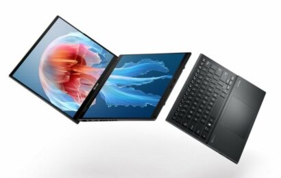 ASUS Zenbook Duo a Debian: přepínání režimů při změně konfigurace