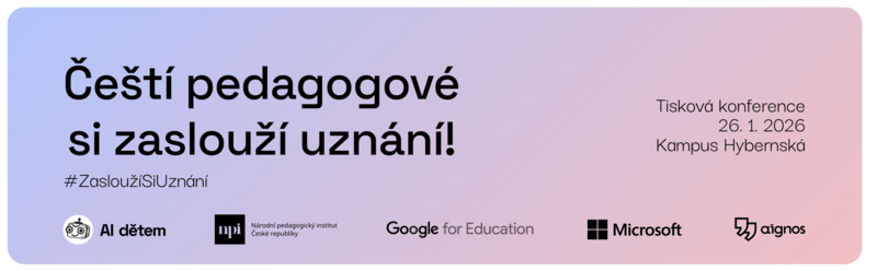 Čeští pedagogové si zaslouží uznání. Jsou nad evropským průměrem v zájmu o AI
