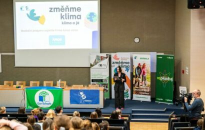Děti a teenageři mluvili o klimatu na akademické půdě. Konference Změňme klima přivedla 200 mladých lidí na VŠE