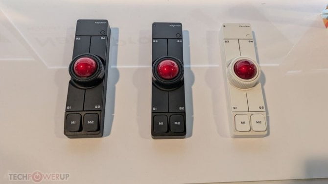 Keychron má geniální trackball, který lze ovládat s rukou na klávesnici Keychron má geniální trackball, který lze ovládat s rukou na klávesnici