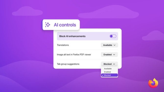 Jediným klikem bez AI: nový Firefox má přepínač, který vás umělé inteligence kompletně zbaví Jediným klikem bez AI: nový Firefox má přepínač, který vás umělé inteligence kompletně zbaví