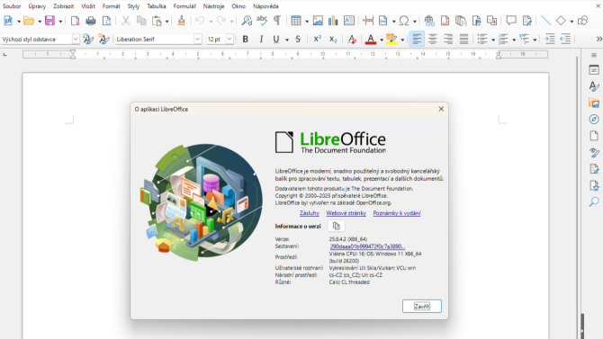 Velká aktualizace LibreOffice 26.2 přináší nálož novinek a lepší kompatibilitu s MS Office Velká aktualizace LibreOffice 26.2 přináší nálož novinek a lepší kompatibilitu s MS Office