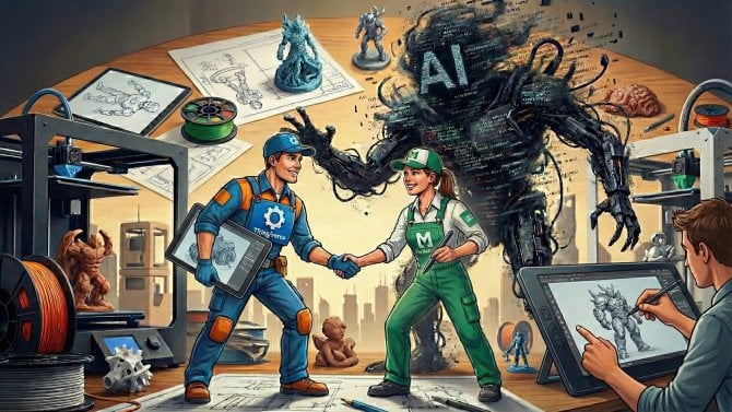 Thingiverse má nového majitele, který chce 3D tisk ochránit před záplavou AI balastu