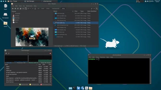 Xfce vyvíjí vlastního správce oken, KDE Linux míří k beta vydání
