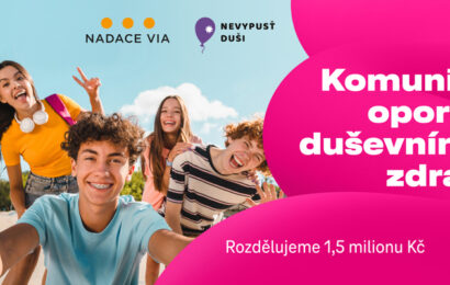 T-Mobile ve spolupráci s Nadací Via a Nevypusť duši otevírá grantovou výzvu T-Mobile ve spolupráci s Nadací Via a Nevypusť duši otevírá grantovou výzvu