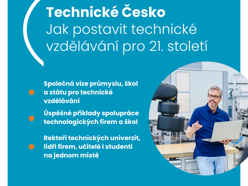 ČTK Connect zve na konferenci o budoucnosti technického vzdělávání v Česku