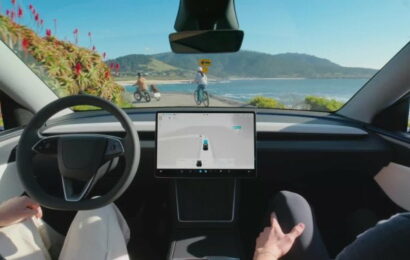 Autonomní Tesly poprvé v Evropě: první ořezaná verze vyjde zákazníky na necelých 100 eur