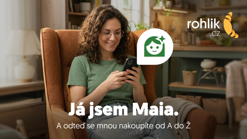 Rohlik.cz jako první v Evropě integruje platby přímo do AI asistenta Maia