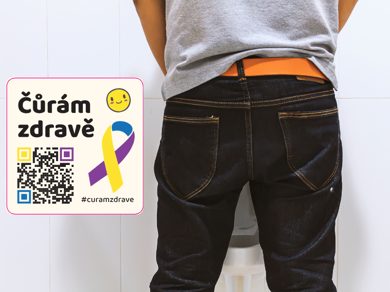 Kampaň Čůrám zdravě míří s osvětou na toalety Kampaň Čůrám zdravě míří s osvětou na toalety