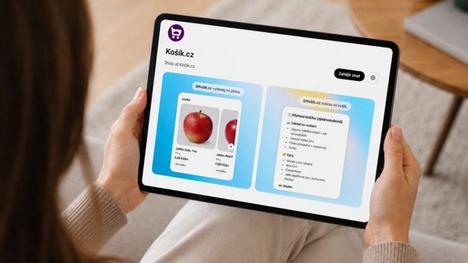 Vstříc nákupní revoluci: Košík.cz přidal aplikaci pro ChatGPT. Vymyslí večeři, nakoupí a zaplatí Vstříc nákupní revoluci: Košík.cz přidal aplikaci pro ChatGPT. Vymyslí večeři, nakoupí a zaplatí