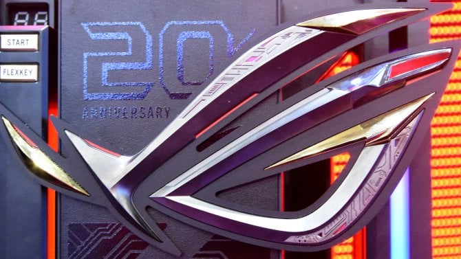 Asus slaví 20. výročí značky ROG hardwarem extrémnějším než všechno předtím [Fotogalerie]