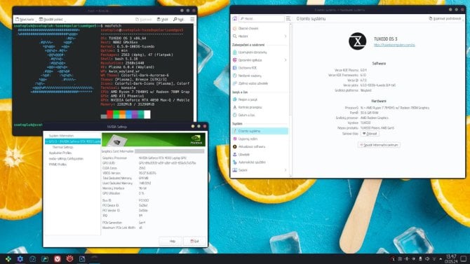 Tuxedo OS přechází na Debian Testing, Astral portuje Wine Tuxedo OS přechází na Debian Testing, Astral portuje Wine
