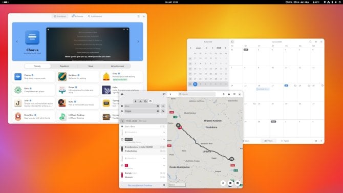 GNOME 51: rychlejší vykreslování, offline mapy a podepisování dokumentů GNOME 51: rychlejší vykreslování, offline mapy a podepisování dokumentů