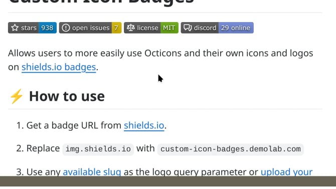Shields.io: barevné štítky, které mluví za vás Shields.io: barevné štítky, které mluví za vás