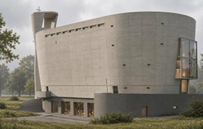 V Neratovicích u Mělníka staví kostel pomocí 3D tisku. Jeho věž poslouží jako lezecká stěna, faru vytisknou na místě robotem V Neratovicích u Mělníka staví kostel pomocí 3D tisku. Jeho věž poslouží jako lezecká stěna, faru vytisknou na místě robotem